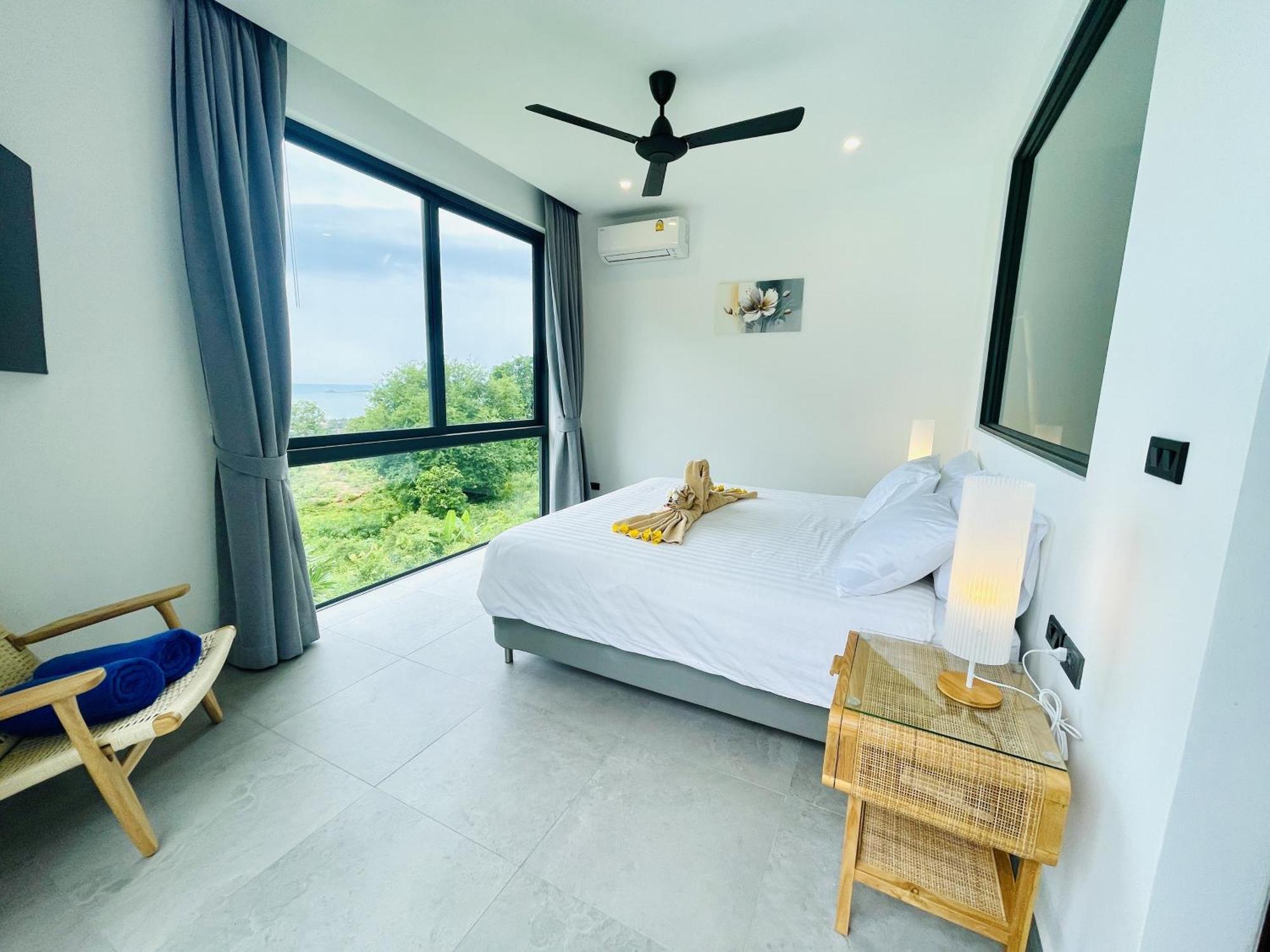 Baan Saint-Tropez Seaview Villa Ko Samui Private Villa ボプート 部屋 写真