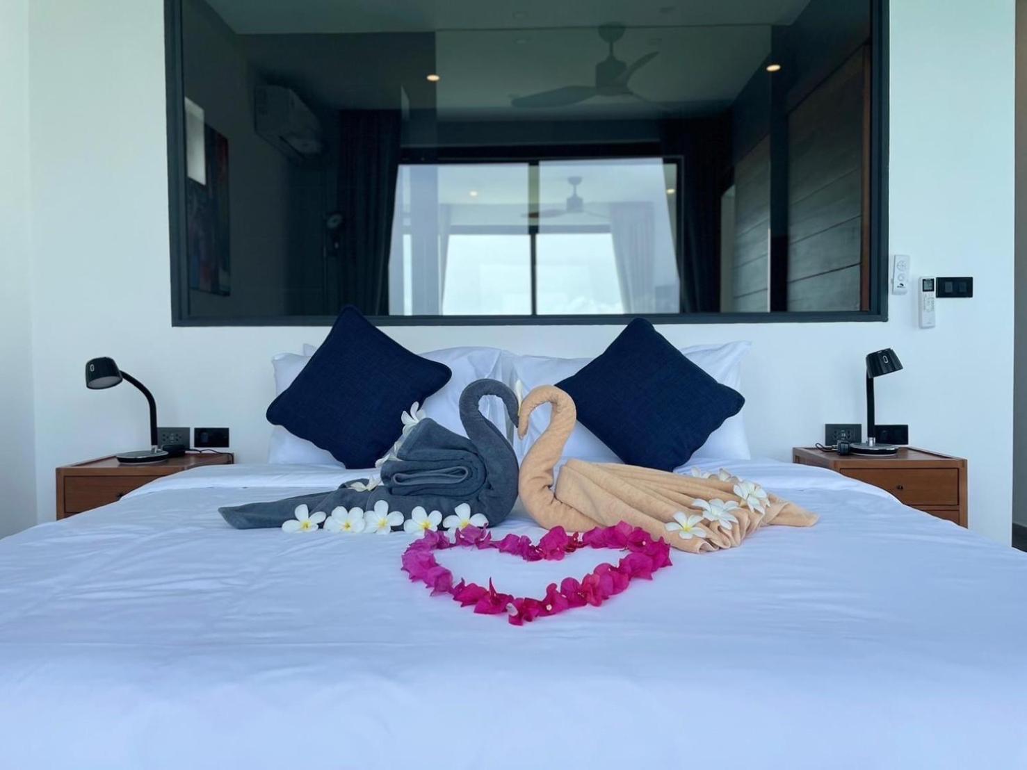 Baan Saint-Tropez Seaview Villa Ko Samui Private Villa ボプート エクステリア 写真