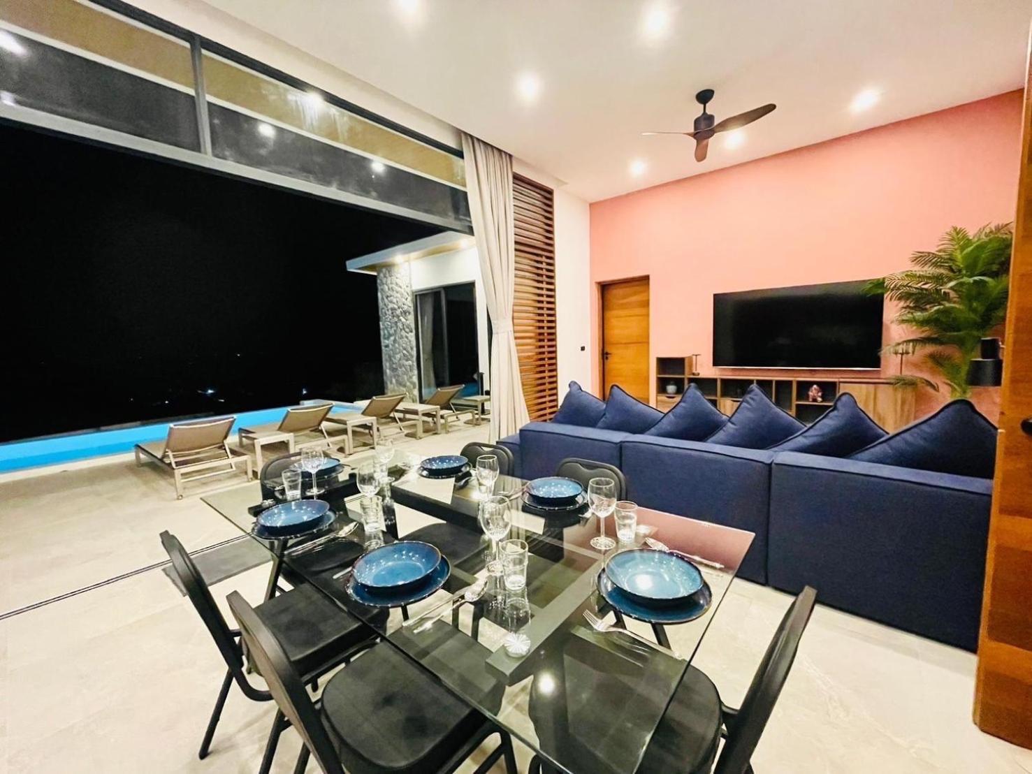 Baan Saint-Tropez Seaview Villa Ko Samui Private Villa ボプート エクステリア 写真