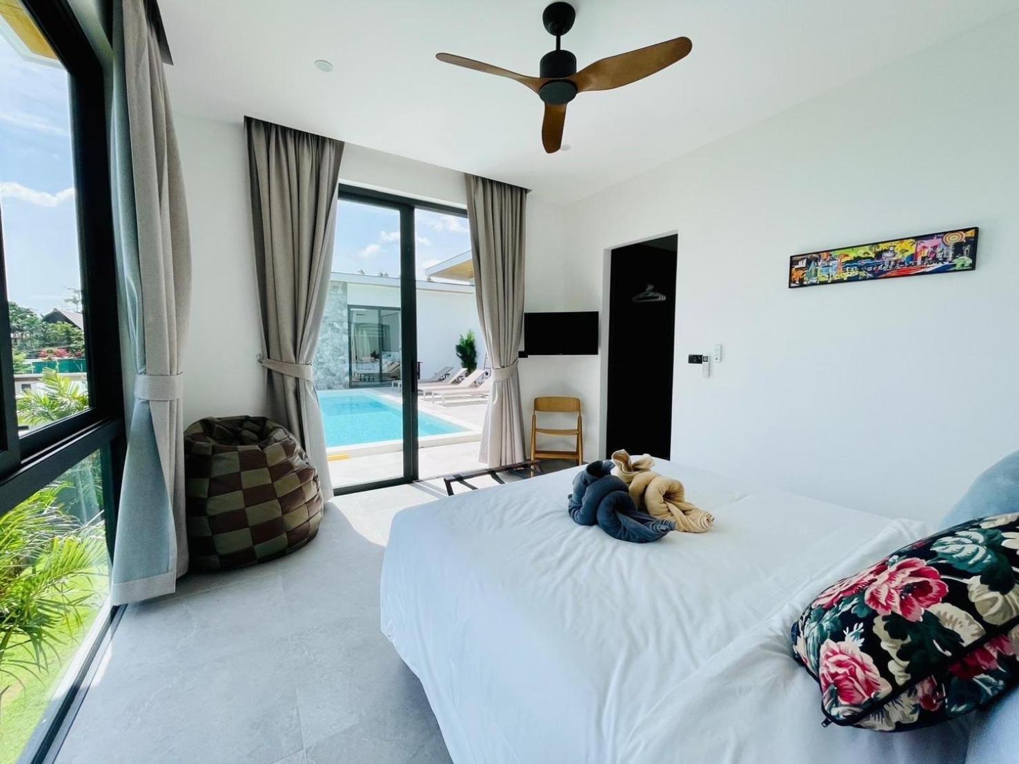 Baan Saint-Tropez Seaview Villa Ko Samui Private Villa ボプート エクステリア 写真
